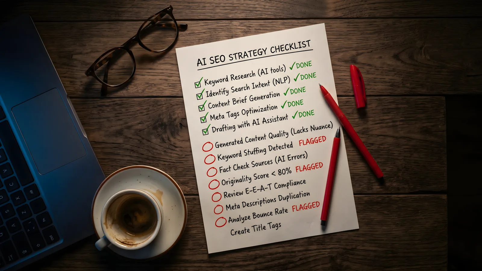 SEO-audit checklist: 15 checks die je vandaag kunt doen