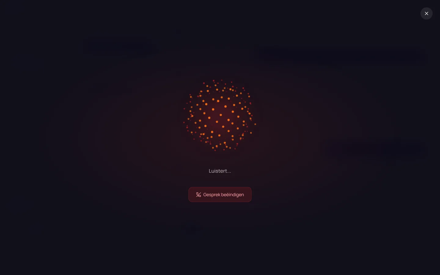 Voice chat, dGENIX-dashboard